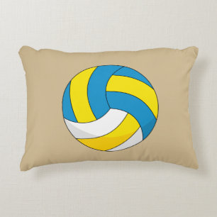 Cartoon Volleyball Ball Decorative Cushion