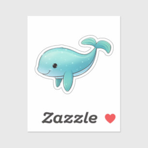 Cartoon whale