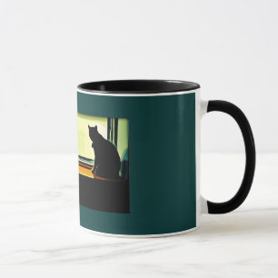 Cartoon Window Kitties Mug