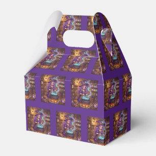 Cartoon Witch Making Love Potion Favour Box