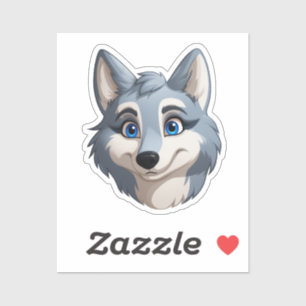 Cartoon wolf