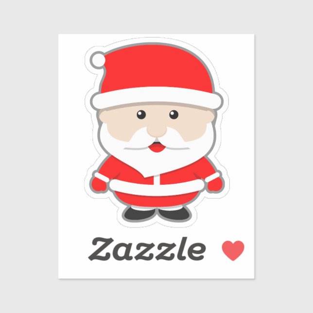 Cartoon Xmas Santa Claus (Sheet)