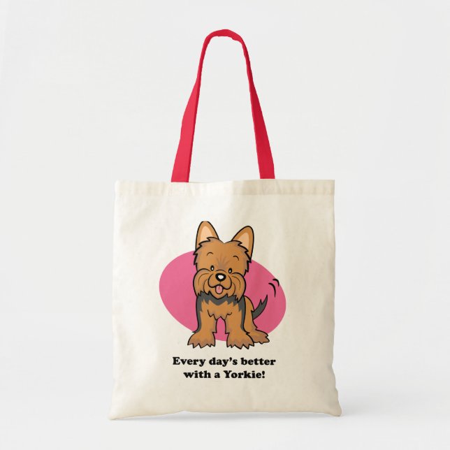 Cartoon Yorkie Bag (Front)