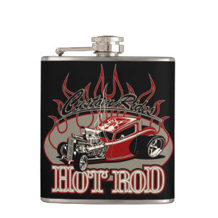 cartooncar25 hip flask
