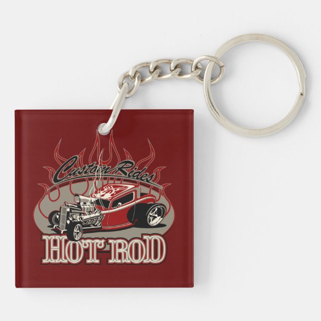 cartooncar25 key ring (Back)
