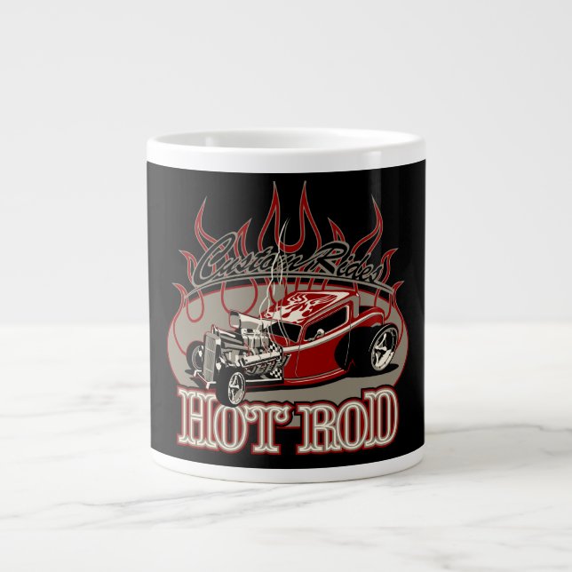 cartooncar25 large coffee mug (Front)