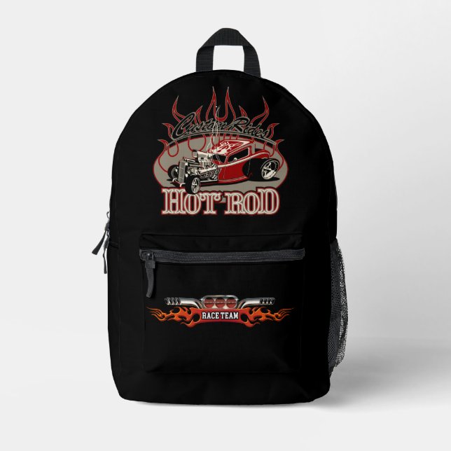 cartooncar25 printed backpack (Front)