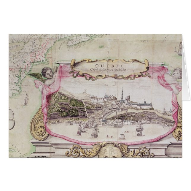 Cartouche of Quebec (Front Horizontal)