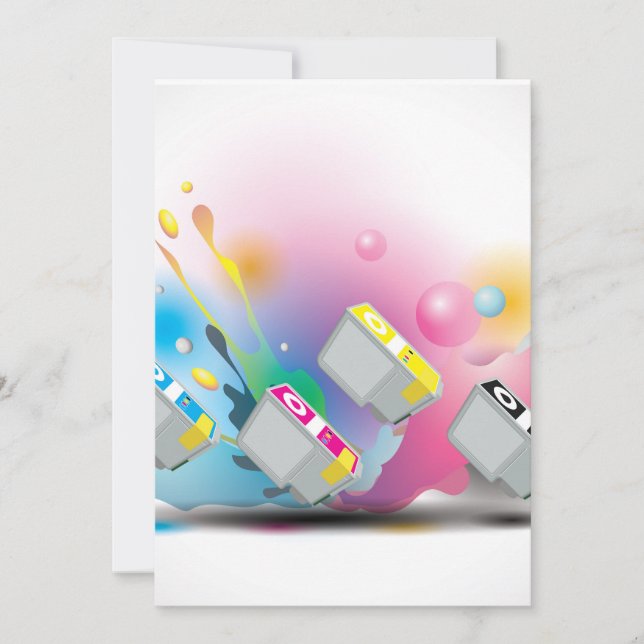 Cartridge ink invitation (Front)