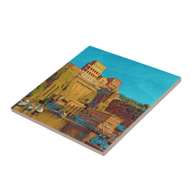 Cartridge macro shot - ceramic tile (Side)