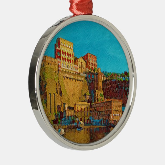 Cartridge macro shot - metal ornament (Right)