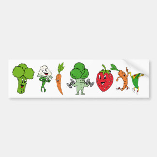 Cartton kids objects 22, Cartton kids objects 2... Bumper Sticker