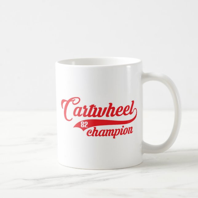 Cartwheel Champion Coffee Mug (Right)