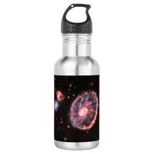 Cartwheel Galaxy, James Webb Space Telescope 532 Ml Water Bottle