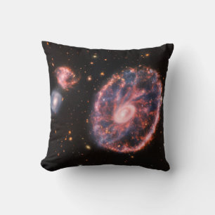 Cartwheel Galaxy JWST James Webb Space Telescope Cushion