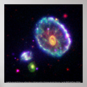 Cartwheel Galaxy Poster