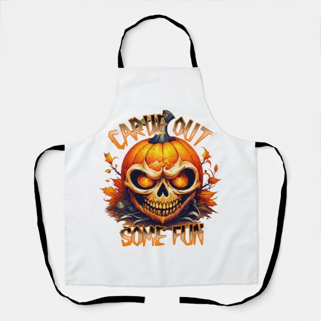 Carve Out Some Fun Apron (Front)