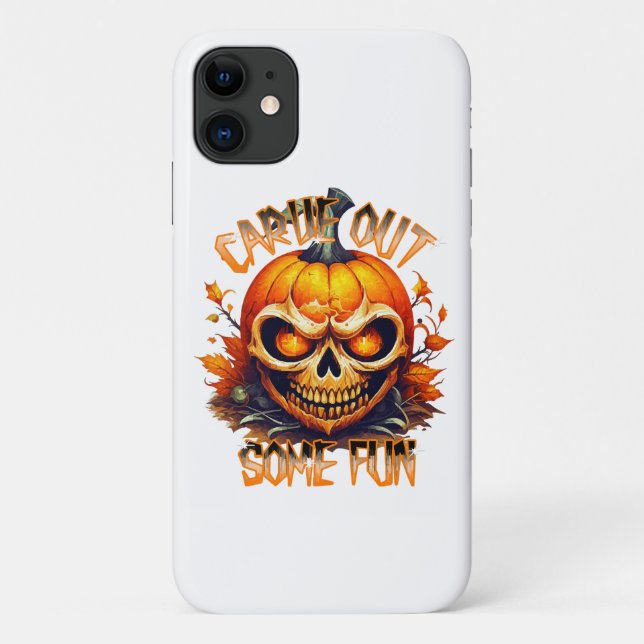 Carve Out Some Fun Case-Mate iPhone Case (Back)