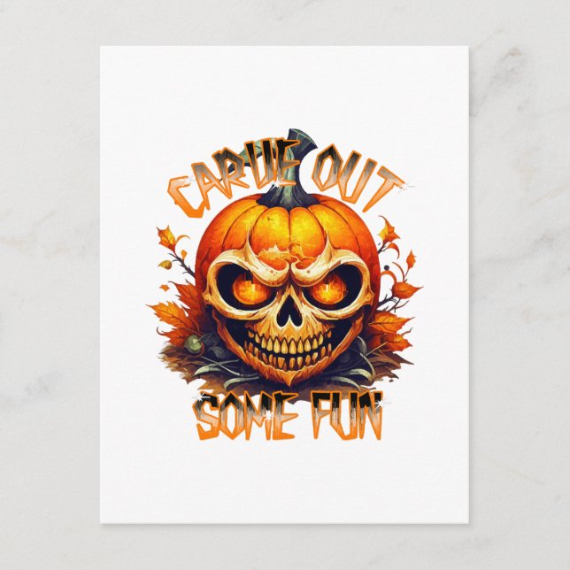 Carve Out Some Fun Enclosure Card (Front)