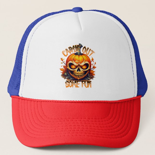 Carve Out Some Fun Trucker Hat (Front)