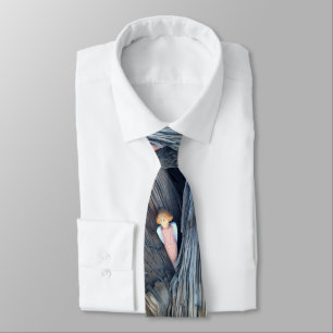 Carved angel in tree Thunder Cove Tie