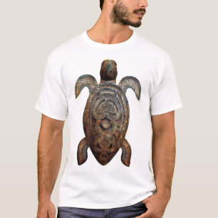 Carved Artistic Sea Turtle T-Shirt