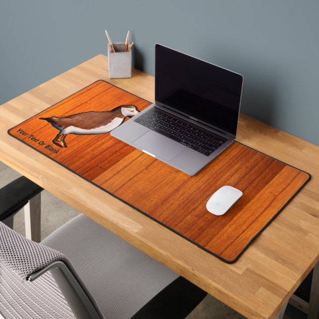 Carved Atlantic Puffin Desk Mat (Office 2)