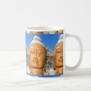 Carved Buddha mug