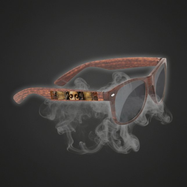 Carved Devotion  Wooden Mary Sunglasses (Creator Uploaded)