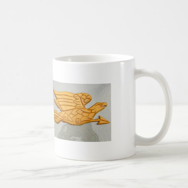 carved eagle mug (Right)
