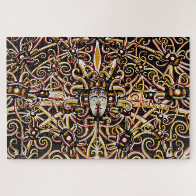 Carved House Jigsaw Puzzle (Horizontal)