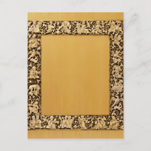 Carved ivory plaque from Fatimid, Egypt Postcard