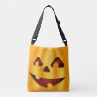 Carved pumpkin smiling Halloween design