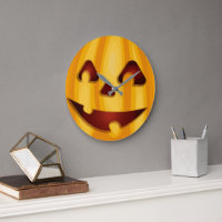 Carved pumpkin smiling Halloween design