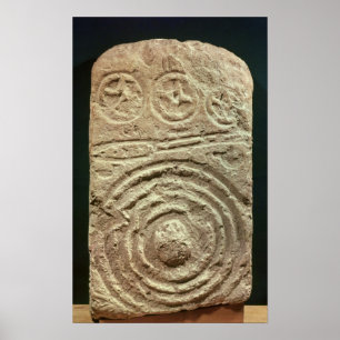 Carved Stele Poster