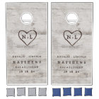 Carved Sweethearts Rustic Tree Wedding Monogram