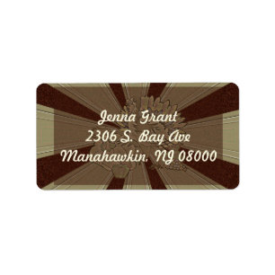 Carved Thanksgiving Turkey - Label