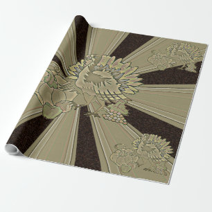 Carved Thanksgiving Turkey - Wrapping Paper