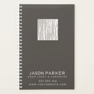 Carved wood modern professional carpenter planner