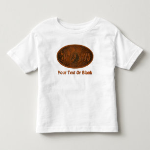 Carved Wood Shema Yisrael Toddler T-Shirt