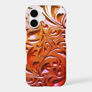 Carved wood woodgrain look elegant abstract