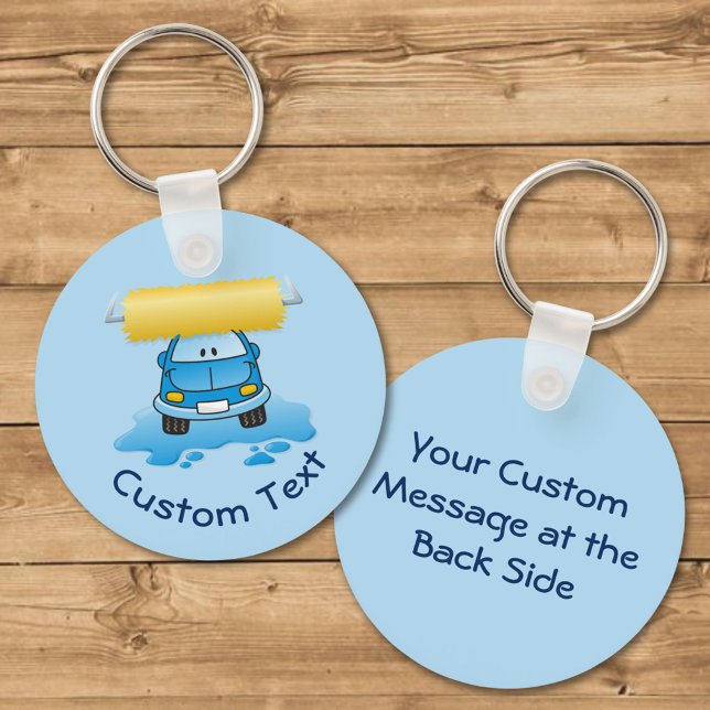 Carwash Cartoon Keychain (Creator Uploaded)