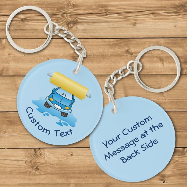 Carwash Cartoon Keychain (Creator Uploaded)