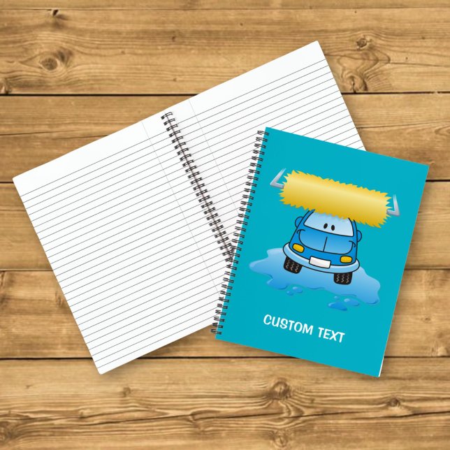 Carwash cartoon notebook (Creator Uploaded)