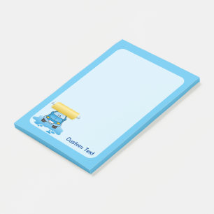 Carwash Cartoon Post-it Notes