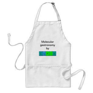 Carwyn periodic table name apron