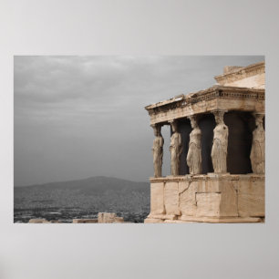 Caryatid Porch Poster