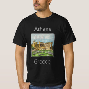 Caryatids of the Erechtheion, Acropolis, Greece T-Shirt