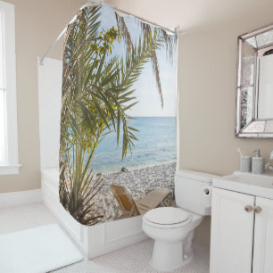 Cas Abao - Tropical Beach Escape #3 #ocean #wall Shower Curtain