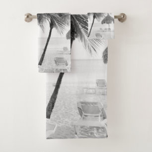 Cas Abao - Tropical Beach Escape #5 #ocean #wall  Bath Towel Set